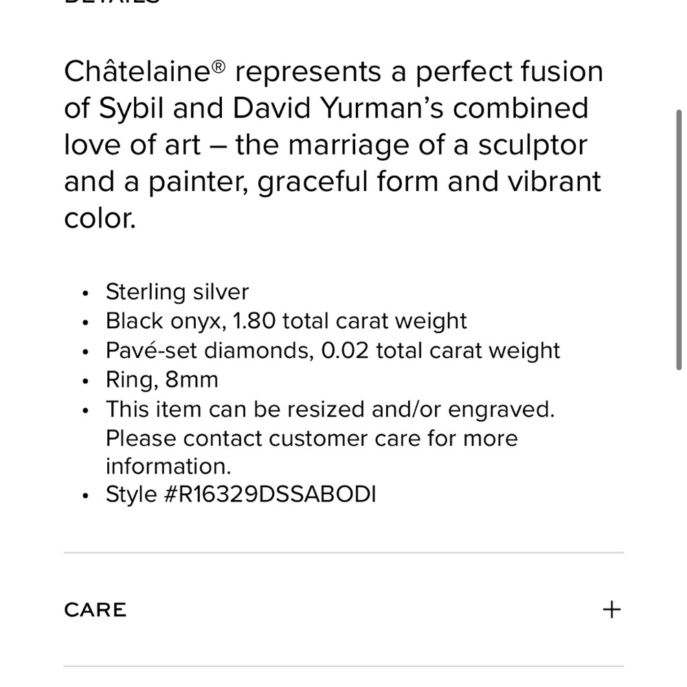 David Yurman Chatelaine Ring - Picture 9 of 12